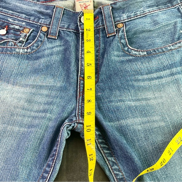 True Religion Classic Blue Jeans Ricky Straight Leg Size 32 - Picture 15 of 15